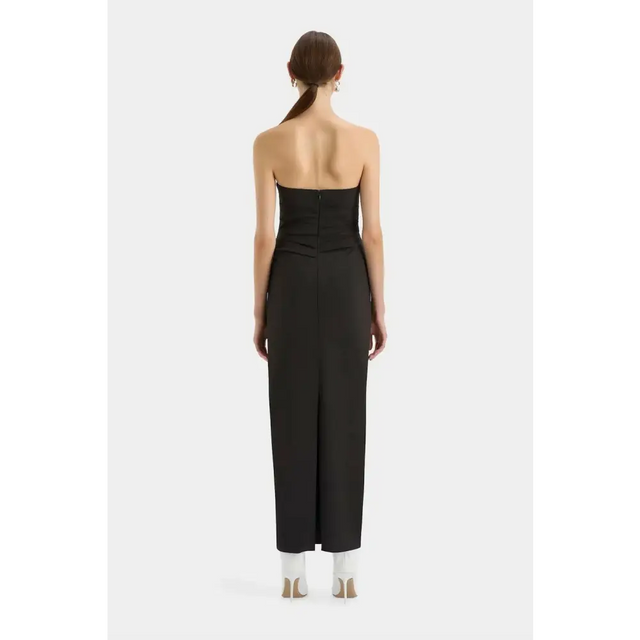 SIR Alba Strapless Gown Maxi Dress Black Size & 1 - Dresses