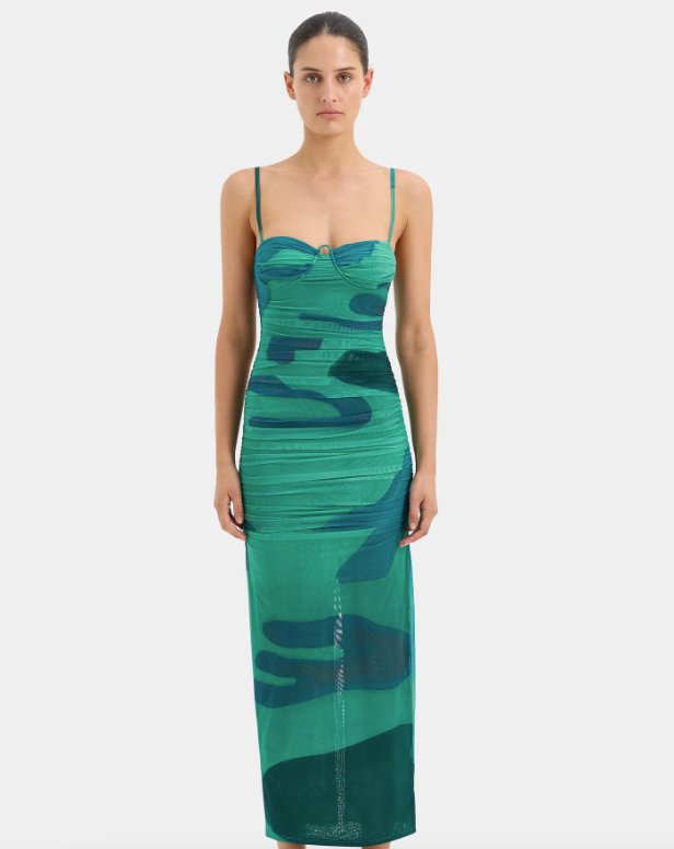 SIR - Sir Frankie Gathered Midi Dress