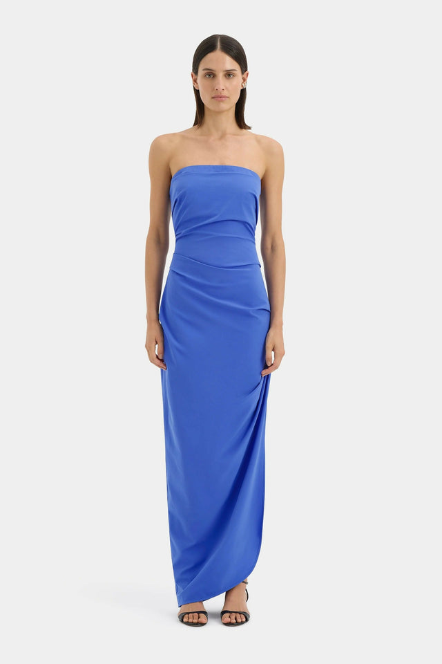 SIR Sol Strapless Gown Dress Cobalt Size / AU 6 & 1 / AU 8 - Dresses