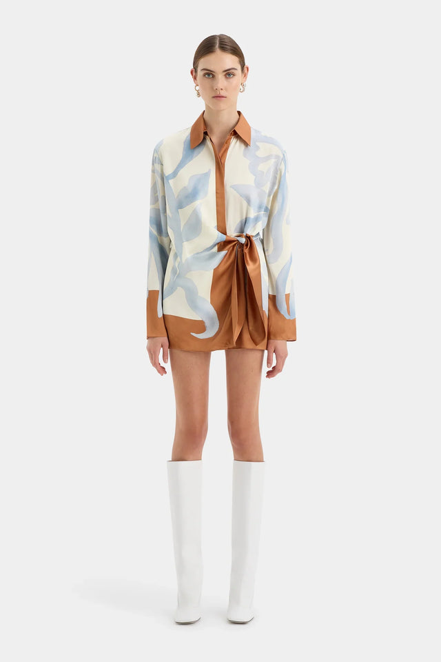 Sir Sorrento Shirt Dress - 6 / Multi - Dresses