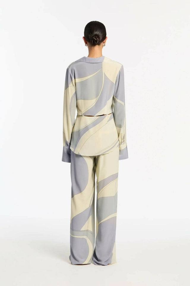 SIR - Sir The Label Adrianna Buttoned Shirt and Pant Set
