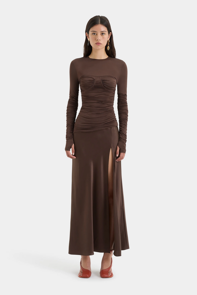 S50-SIR424-1114_ALESSIA_GOWN_CHOCOLATE-24567-SirTheLabel-0511