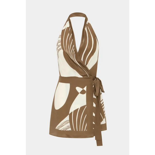 Sir The Label Almara Wrap Size 8,10 - Dresses