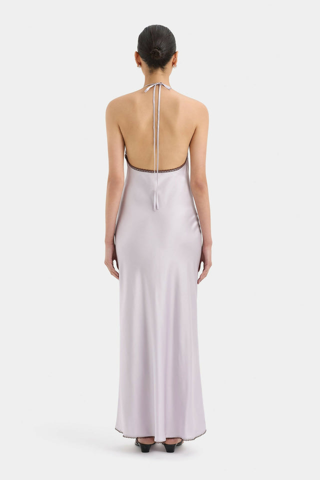 Sir The Label Aries Halter Dress Lilac - 6 / Lilac - Dresses