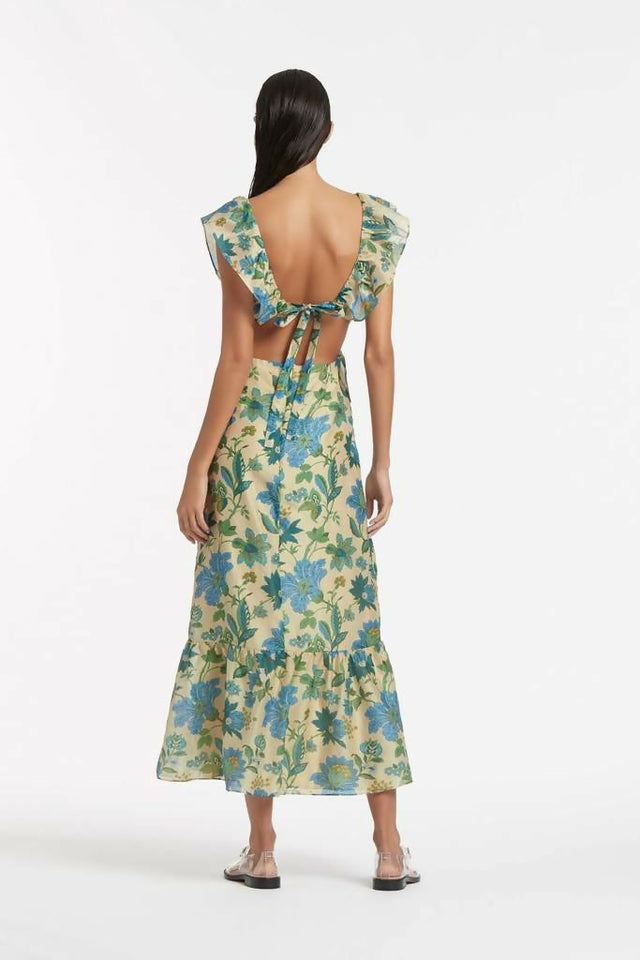 Sir The Label Celia Frill Midi Dress - Dresses