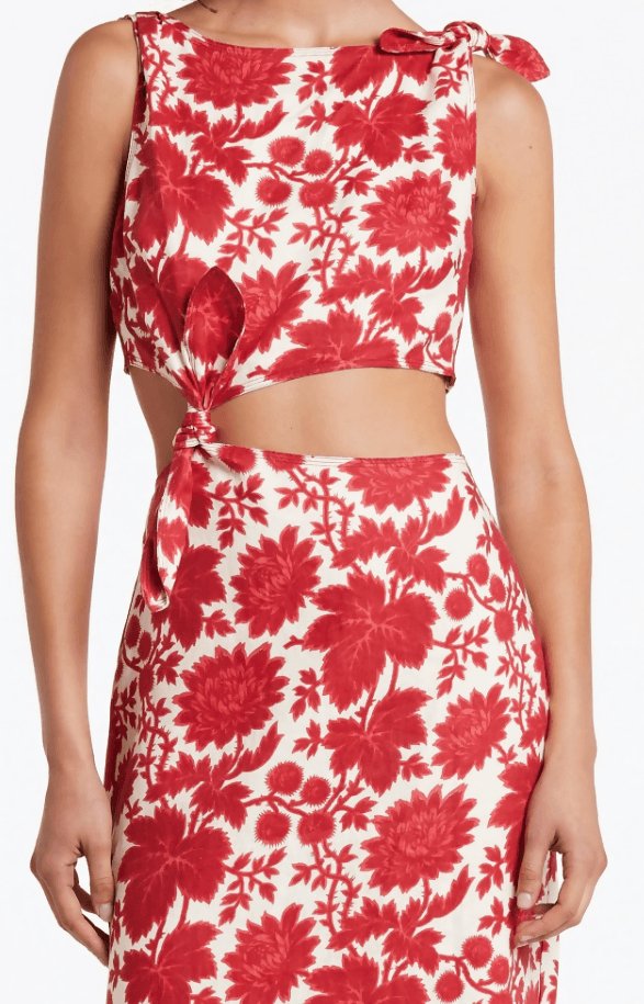 SIR - Sir The Label Cinta Knot Midi Dress