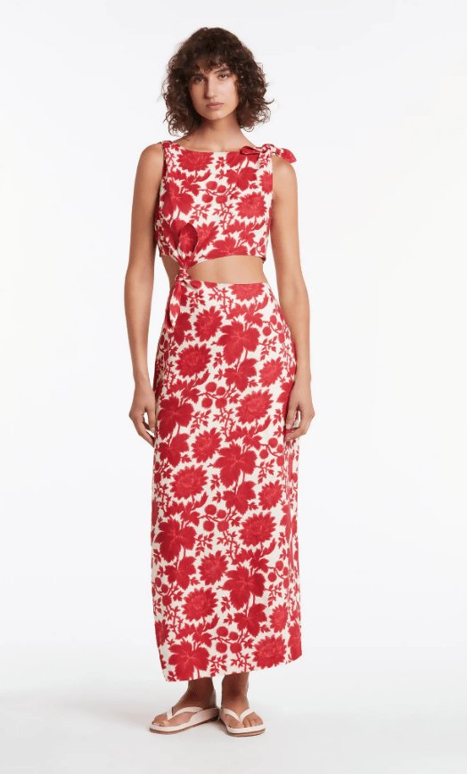 SIR - Sir The Label Cinta Knot Midi Dress