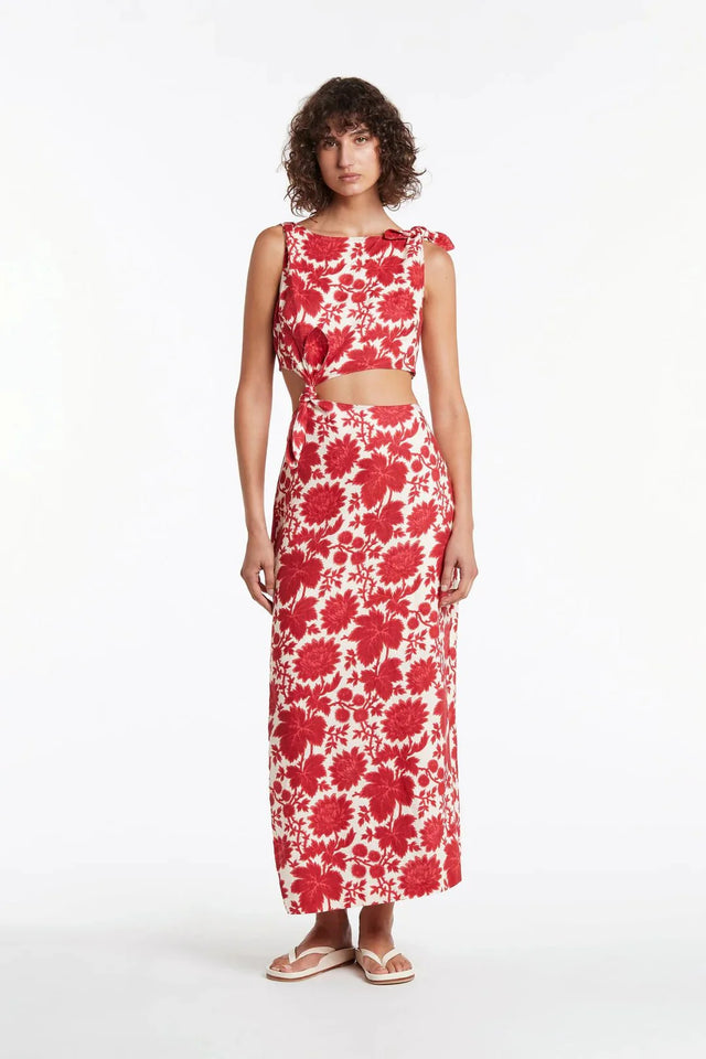 SIR - Sir The Label Cinta Knot Midi Dress