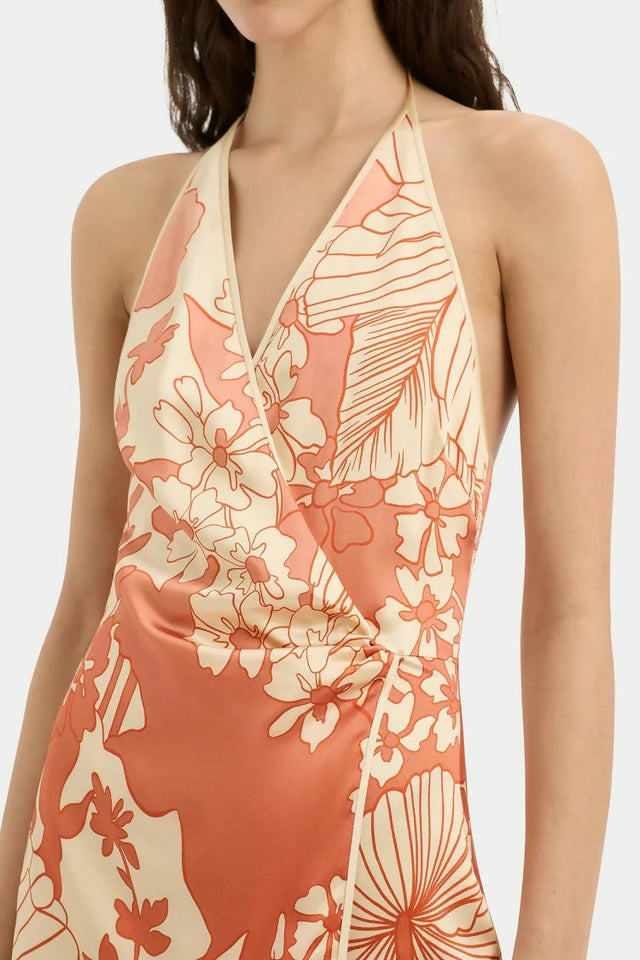 Sir The Label Como Twist Mini Dress - Dresses