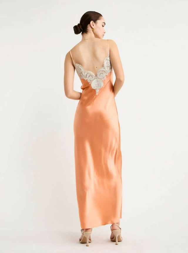 Sir the Label Danseurs Lace Slip Dress - 8 / Multi - Dresses