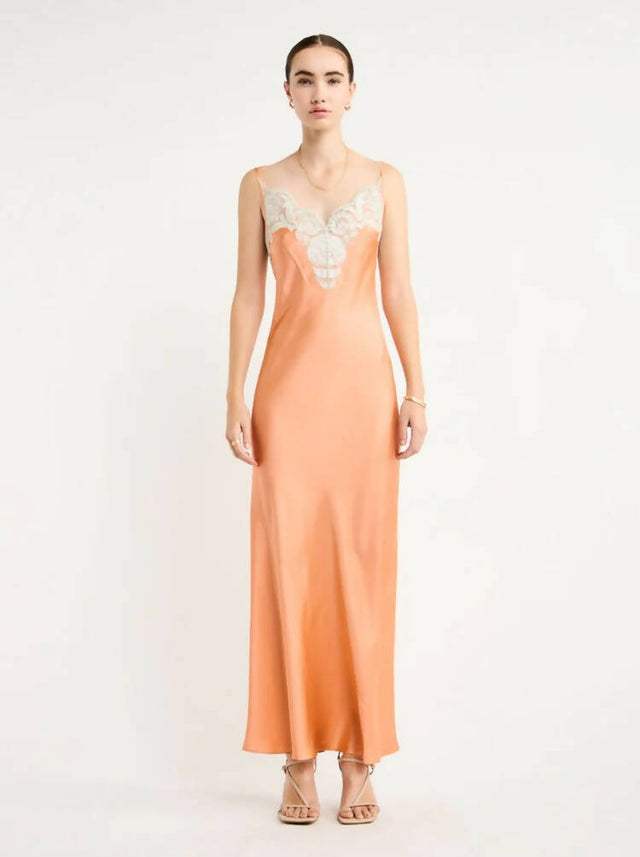 Sir the Label Danseurs Lace Slip Dress - 8 / Multi - Dresses