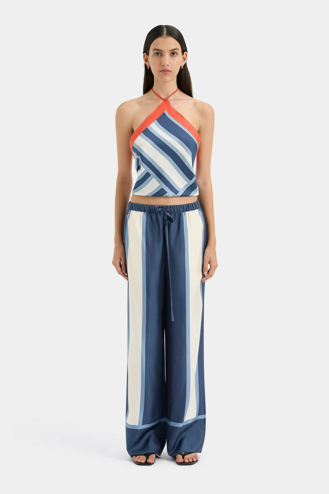 Sir The Label Dazed Scarf and Pant Set in Studio Print - Outfit Sets