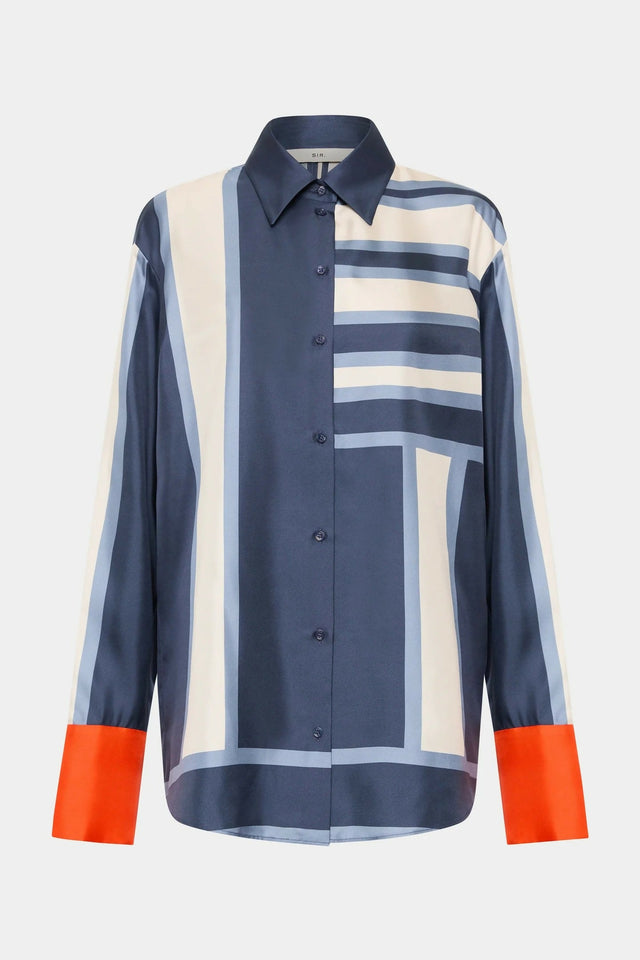 Sir The Label Dazed Shirt and Pant Set in Studio Print Size 14 - 14 / Multi - Outfit Sets