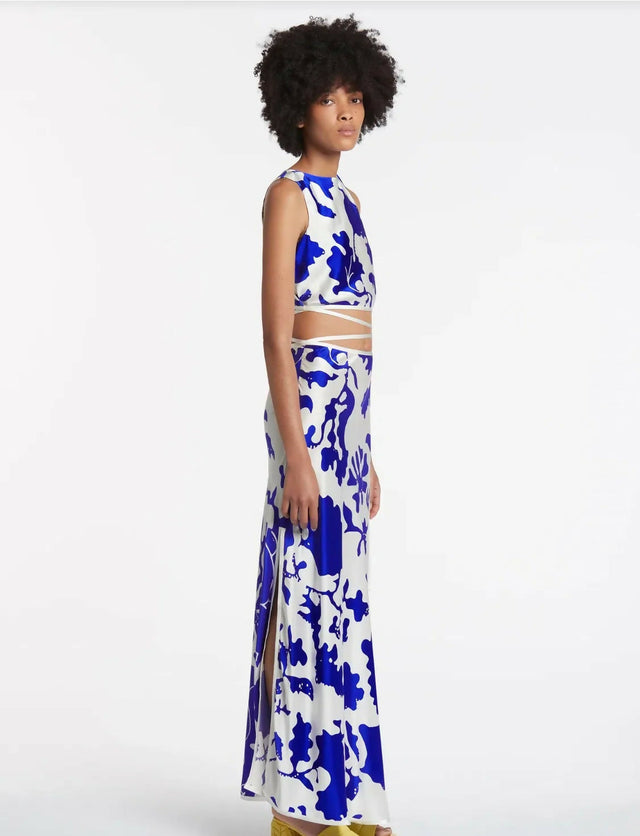 Sir The Label Esme Deconstructed Skirt Set - 4 / Blue - Outfit Sets