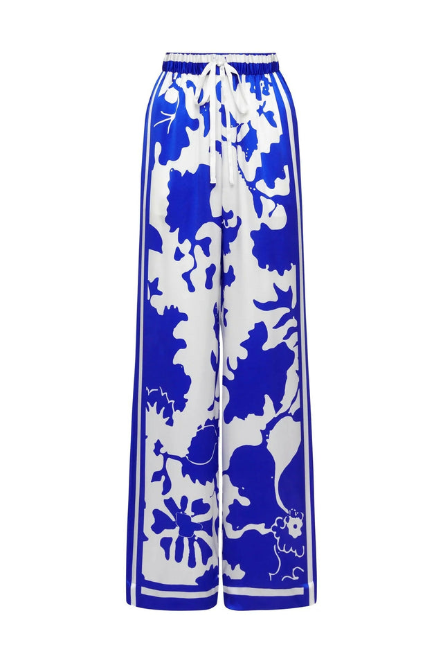 Sir The Label Esme Pant Set - 6 / Blue - Pants