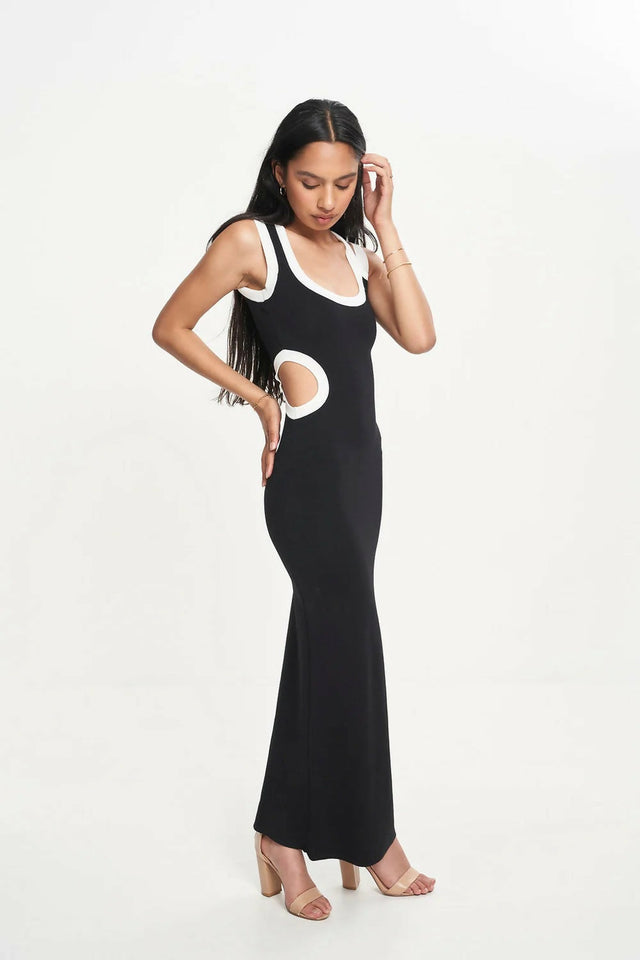 Sir The Label Evalina Cut Out Dress - Dresses