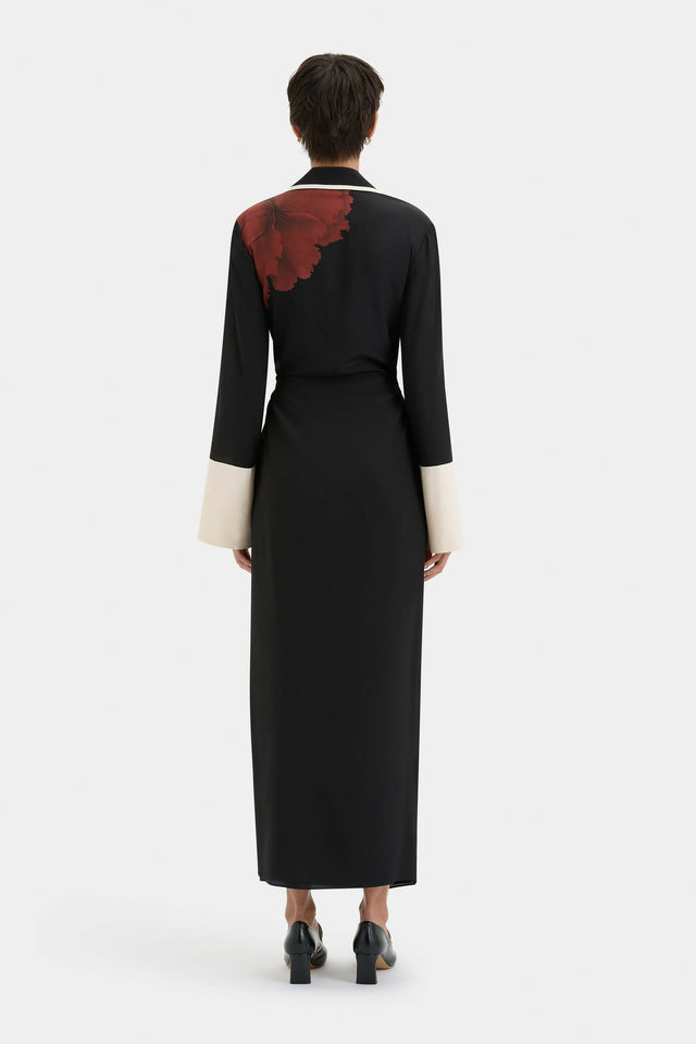 S98-SIR125-1036_FLORIAN_SHIRT_MIDI_DRESS_JAPANESE_ROUGE_FLORAL_BLACK-24655-SirTheLabel-D1-0192