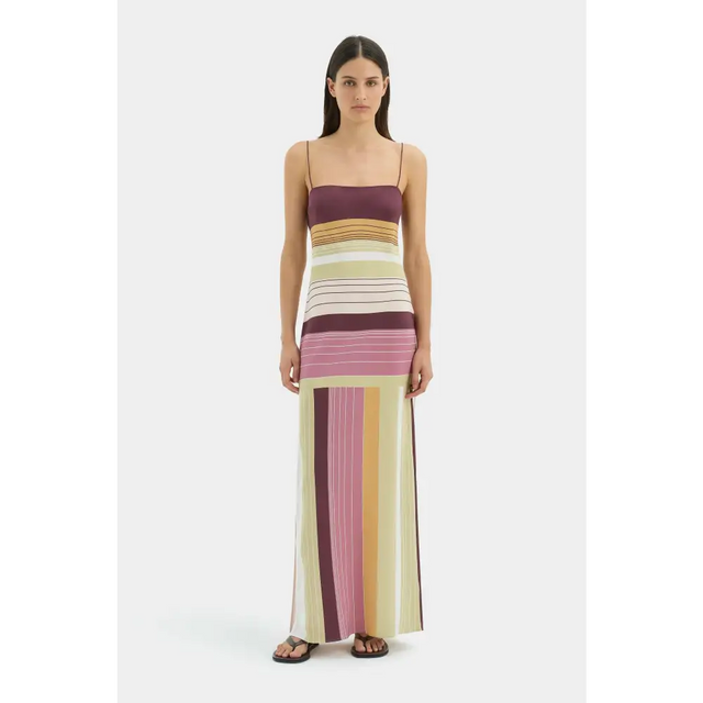 Sir The Label Fontana Slip Maxi Dress in Elisa - Dresses