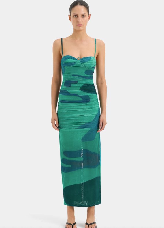 SIR - Sir The Label Frankie Gathered Midi Dress