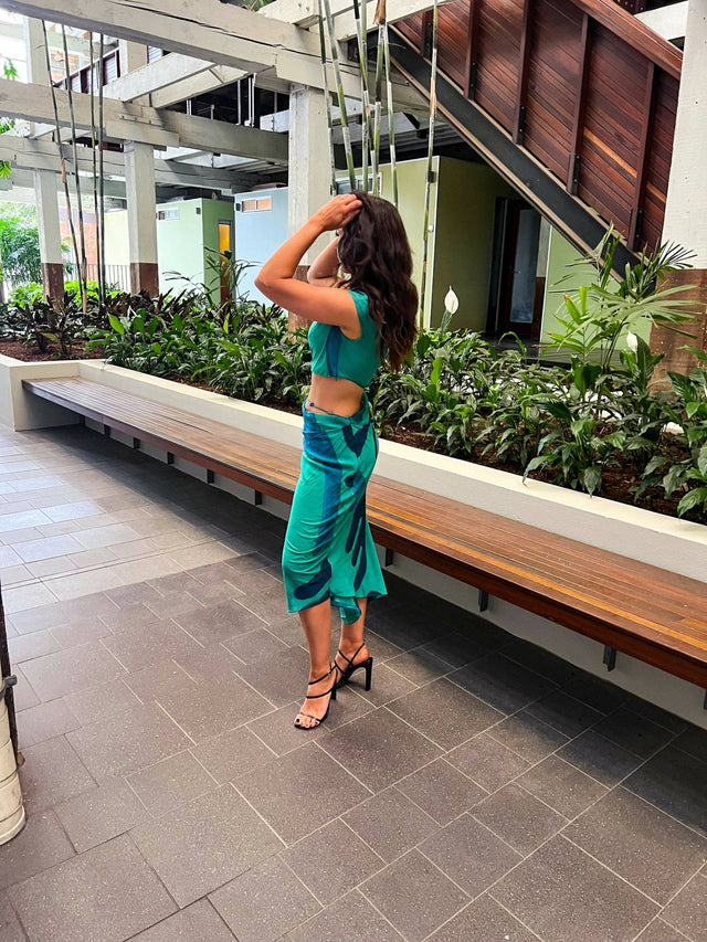 SIR - Sir The Label Frankie Gathered Top And Skirt Set
