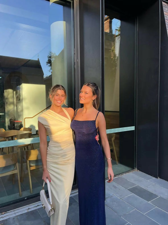 Sir The Label Giacomo Gathered Gown - 6 / Yellow - Dresses