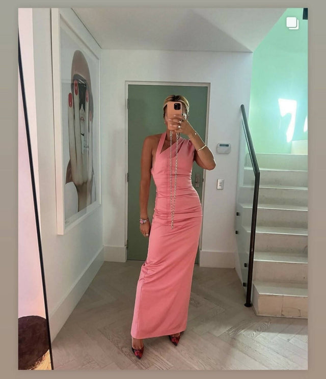 SIR - Sir The Label Giacomo Gathered Gown in Pink