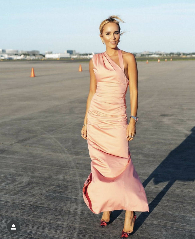 SIR - Sir The Label Giacomo Gathered Gown in Pink