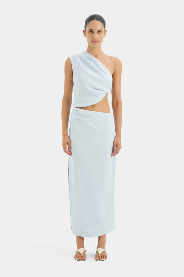 Sir The Label Iris Knot Top and Skirt