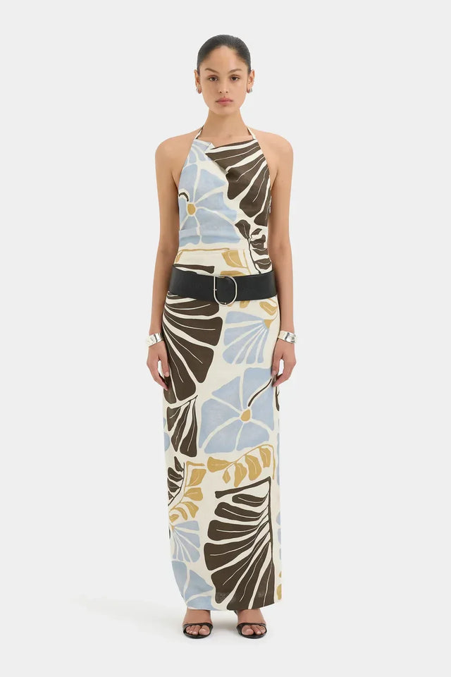 Sir The Label Lola Pleated Midi Dress - Dresses