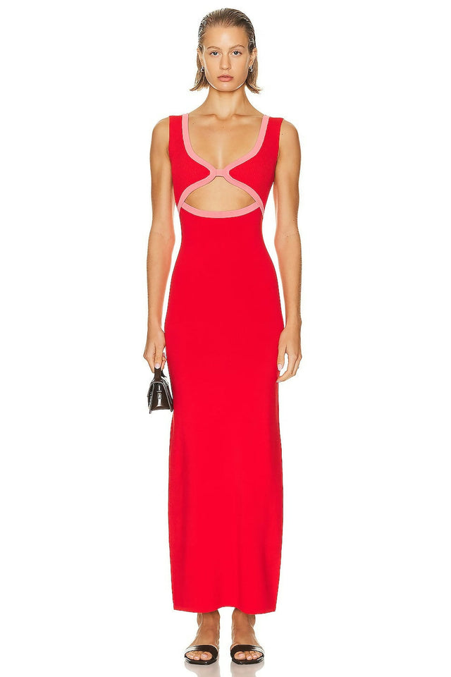 Sir The Label Lupita Ruby Dress - 4 / Multi - Dresses