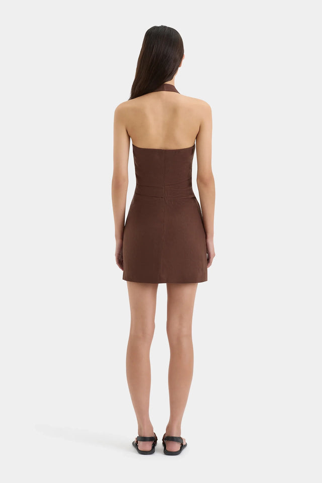 S1-SIR224-1101_Noemi_Halter_Mini_Dress_Chocolate-24567-SirTheLabel-0048