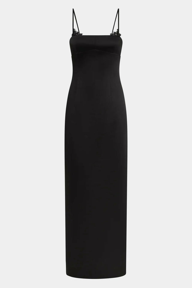 Sir The Label Poppy Gown - 8 / Black - Dresses