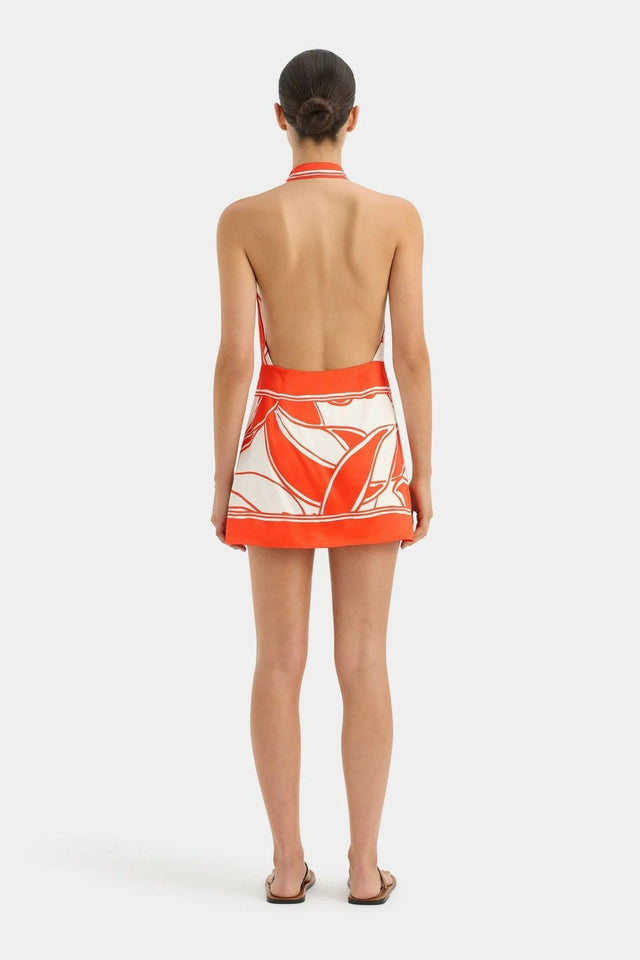 SIR - Sir The Label Ramona Wrap Halter Mini Dress