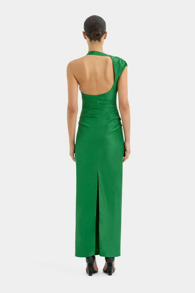 Sir The Label The Rebecca Gown In Green - Dresses