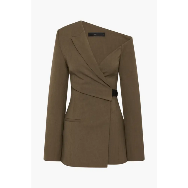 Sir The Label Sartoria Mini Dress - 12 / Green - Dresses