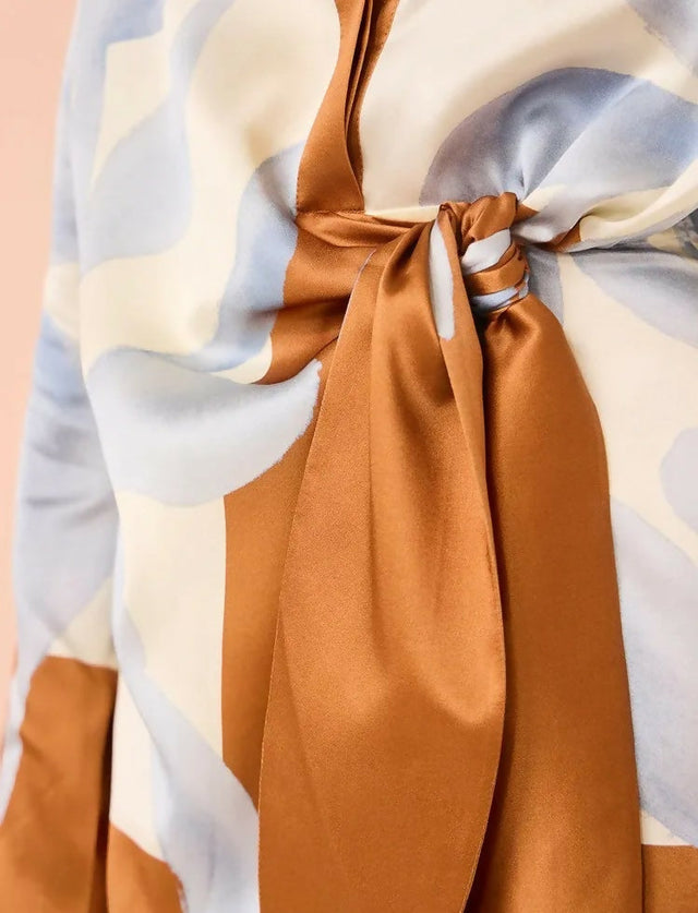Sir The Label Sorrento Shirt Dress - 12 / Print - Dresses