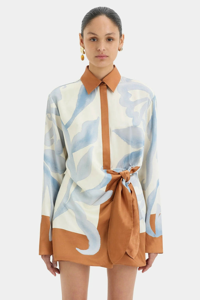 Sir The Label Sorrento Shirt Dress 8 12 & 14 - Dresses