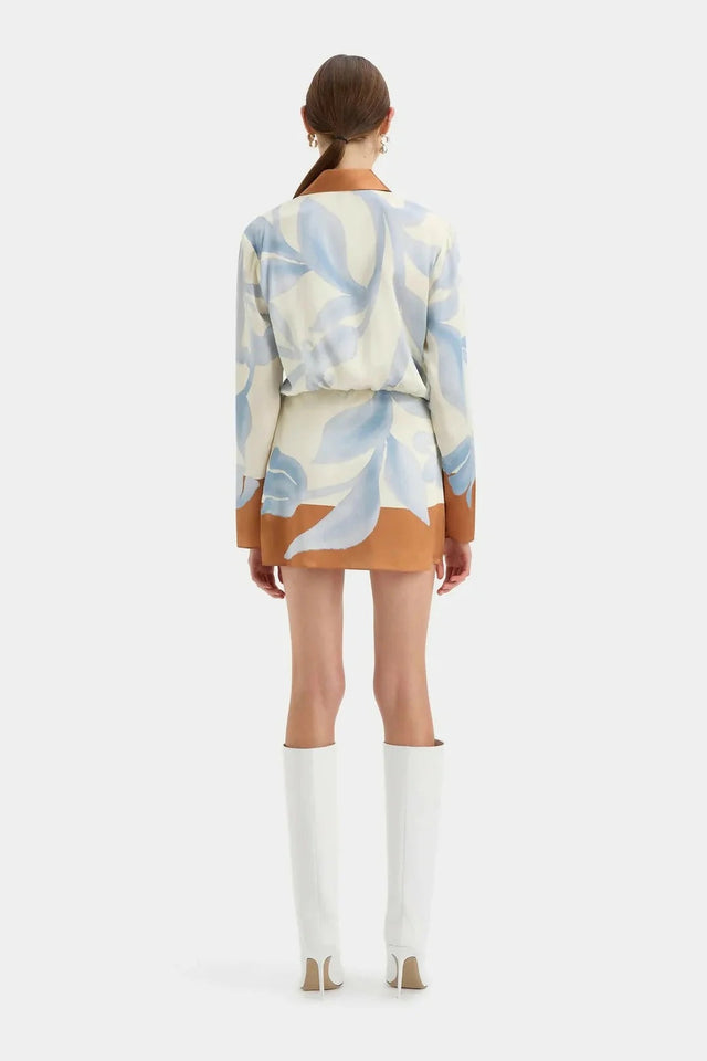 Sir The Label Sorrento Shirt Dress Sciarpa Print - 6 / Multi - Dresses