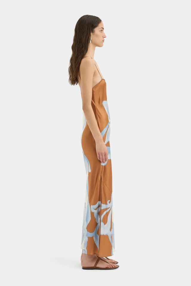 Sir The Label Sorrento Slip Dress in Sciarpa Size 1 / AU 8 - 8 / Print - Dresses