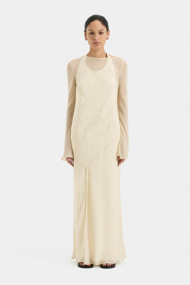 S73-SIR224-1014_STROBE_LONGSLEEVEMIDIDRESS_DARKECRU-24386-SirTheLabel-0457_1440x