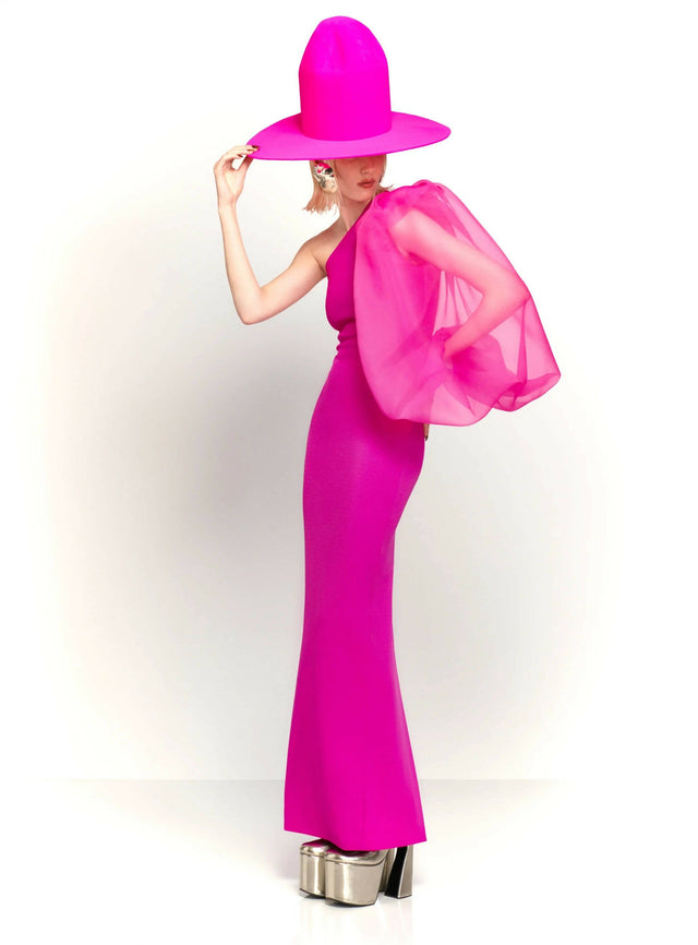 Solace London The Hudson Maxi Dress in Pink - 8 / Pink - Dresses