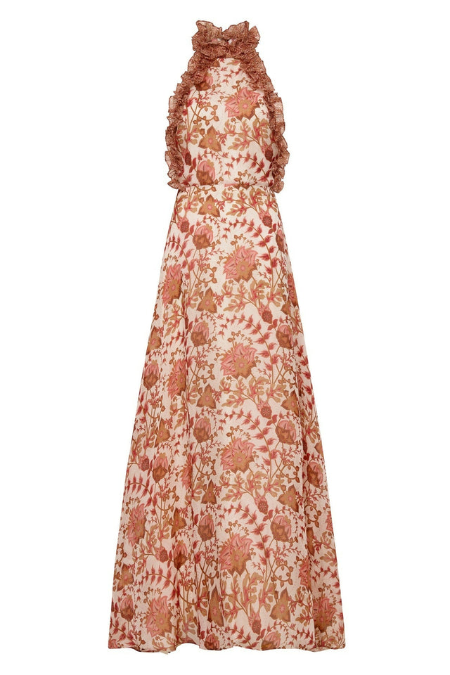 Sonya Moda Ajloun Maxi Dress - 8 / Floral - Dresses