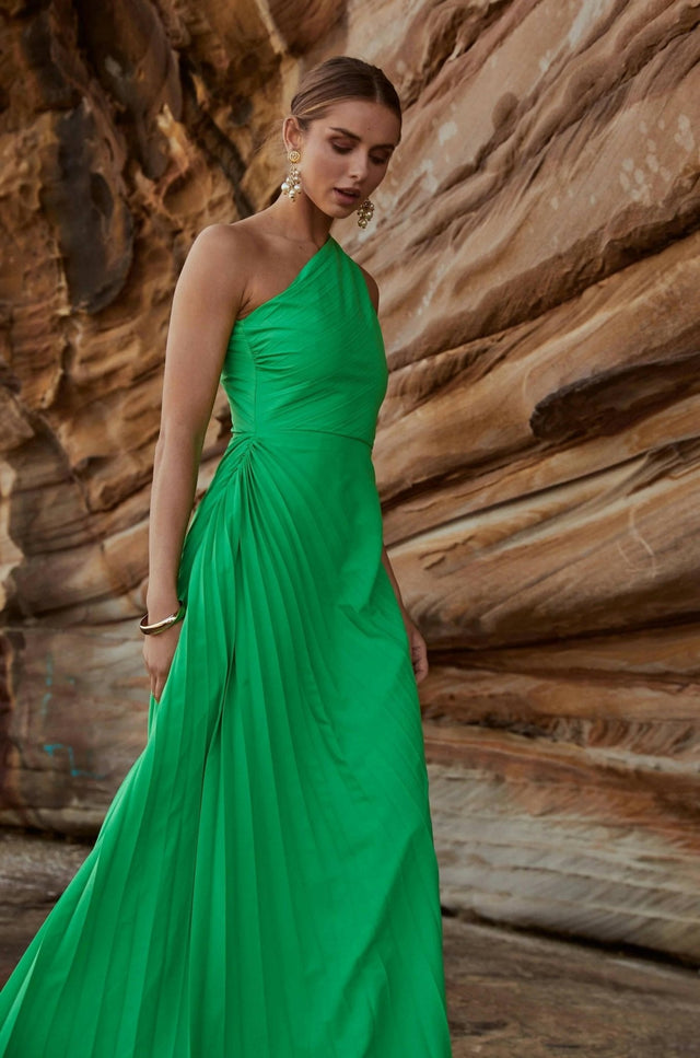 SONYA MODA - Sonya Moda Azalea Gown in Barcelona Green