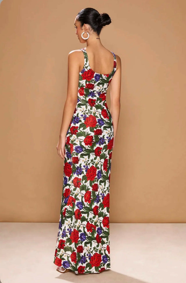 Sonya Moda Capri Dress Floral Size 10 - 10 / Floral - Dresses
