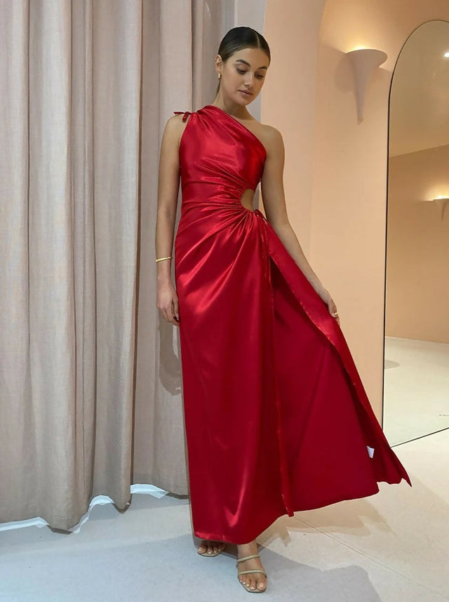 Sonya Moda Nour Dress Scarlett Red Size XS / AU 6 - 6 / Red - Dresses