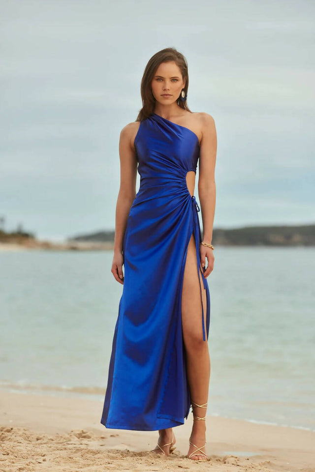 Sonya Moda Nour Maxi Dress in Cobalt Blue - 8 / Blue - Dresses