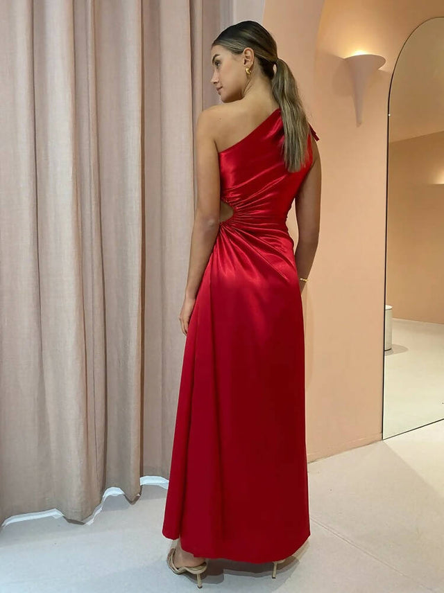 Sonya Moda Nour Maxi Dress in Red - 6 / Red - Dresses