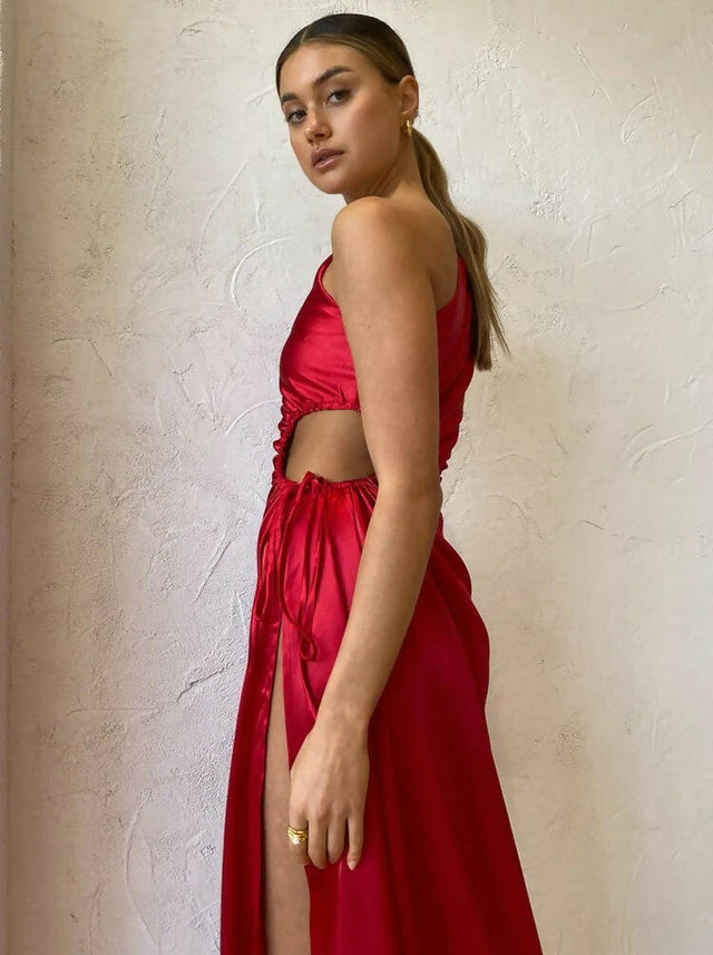 Sonya Moda Nour Maxi Dress in Red - 6 / Red - Dresses