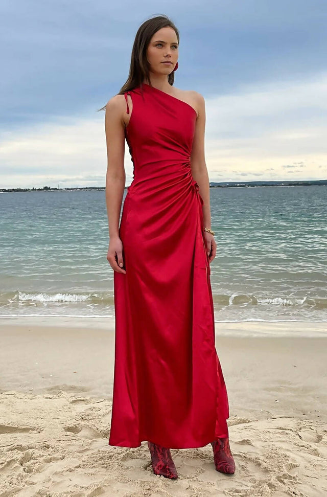 Sonya Moda Nour Maxi Dress in Red - 6 / Red - Dresses