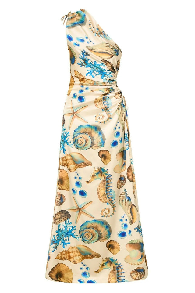 Sonya Moda Nour Maxi Dress in Seashell Print - 8 / Print - Dresses